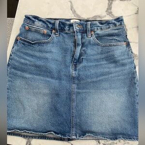 J crew denim skirt